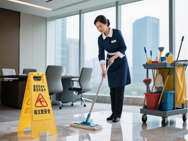 惠州寫(xiě)字樓保潔的清潔流程